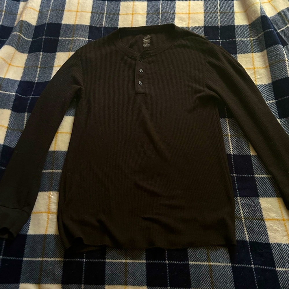 LG Fruit of the Loom Henley Shirt